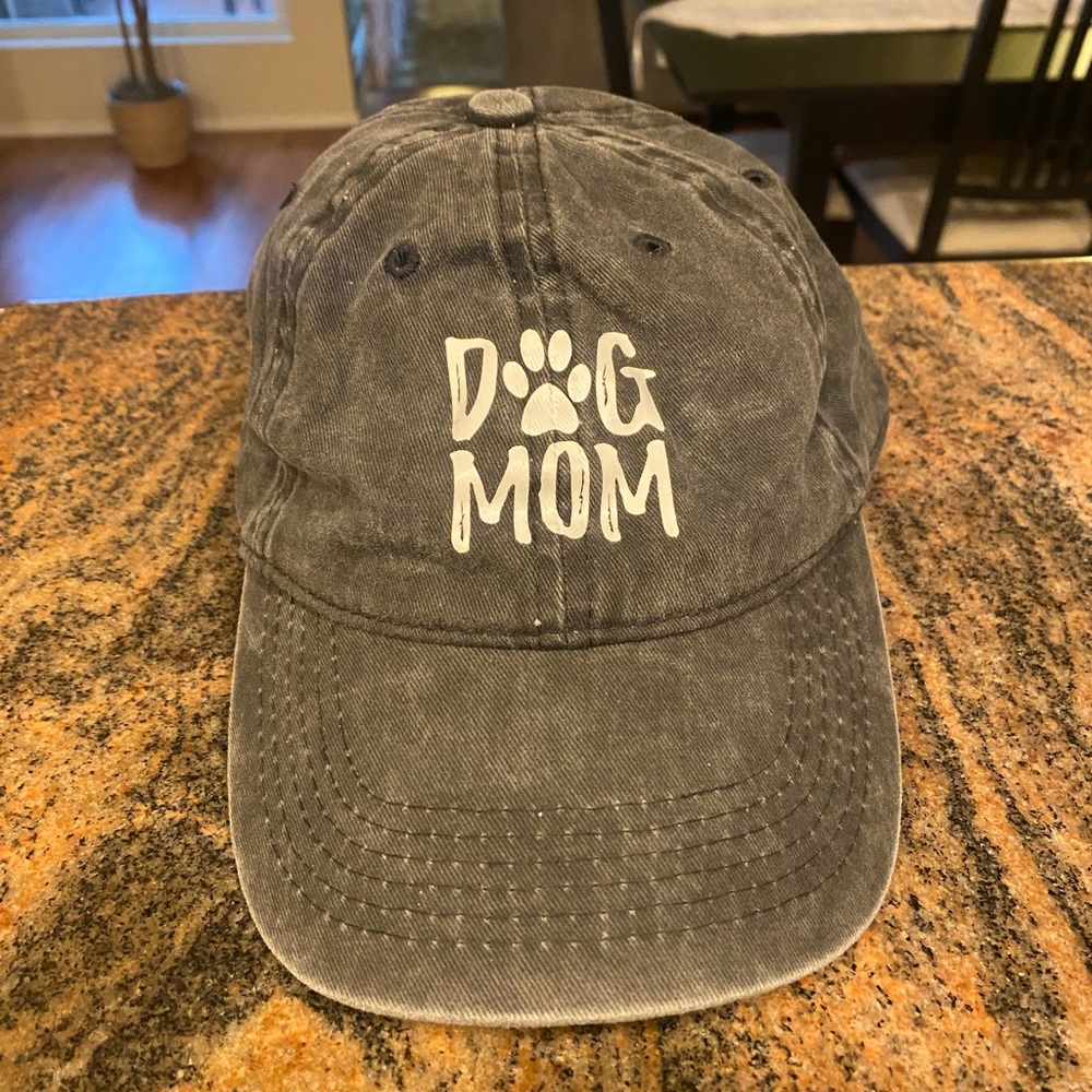 Faded Black Dog Mom Hat